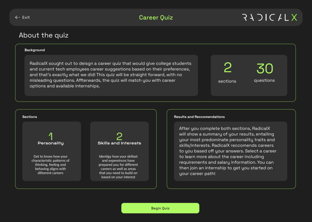 About page dark mode