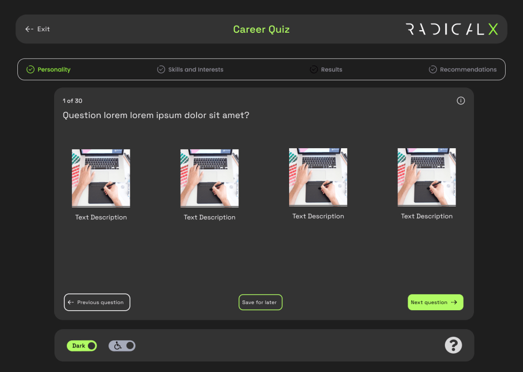 Pick an image dark mode